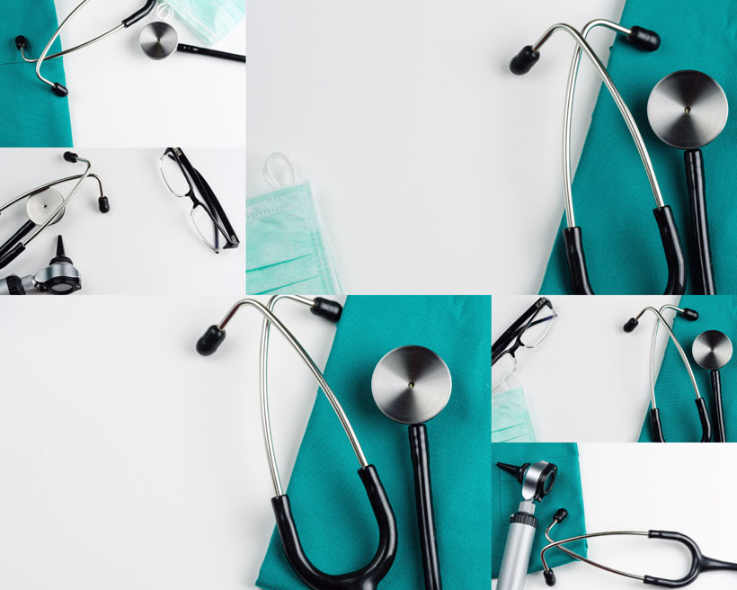 眼鏡與醫療器材攝影高清圖片